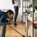 How do professionals clean homes?