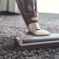 How often should carpets be cleaned in houses?