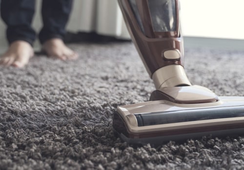 How often should carpets be cleaned in houses?